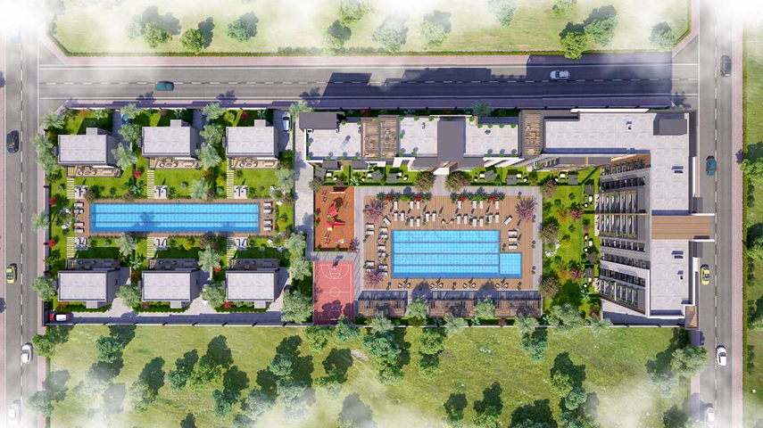 Инвестиционный проект в районе Алтынташ - Анталия 