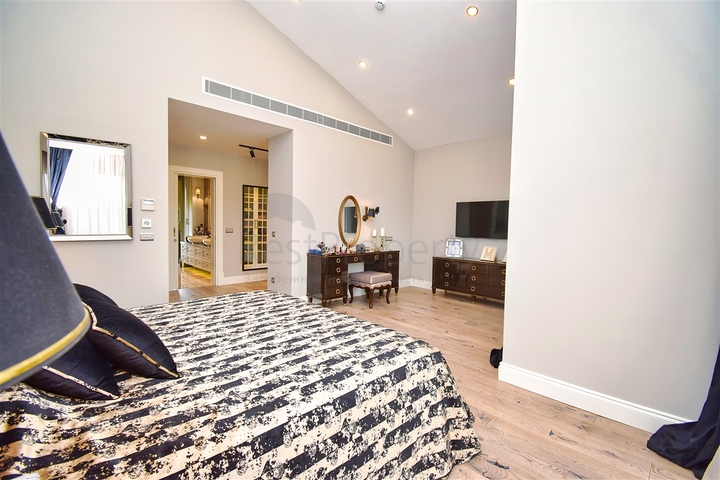 Вилла планировки 6+1 в микрорайоне Алтынкале - Анталия 