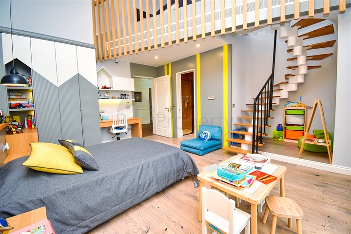 Вилла планировки 6+1 в микрорайоне Алтынкале - Анталия 