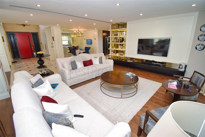 Вилла планировки 6+1 в микрорайоне Алтынкале - Анталия 