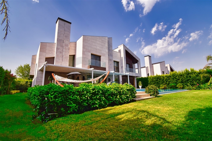 Вилла планировки 6+1 в микрорайоне Алтынкале - Анталия 