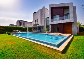 Вилла планировки 6+1 в микрорайоне Алтынкале - Анталия 