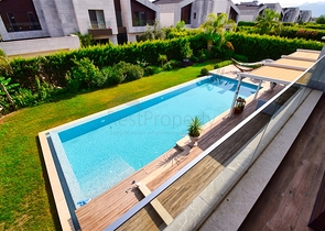 Вилла планировки 6+1 в микрорайоне Алтынкале - Анталия 