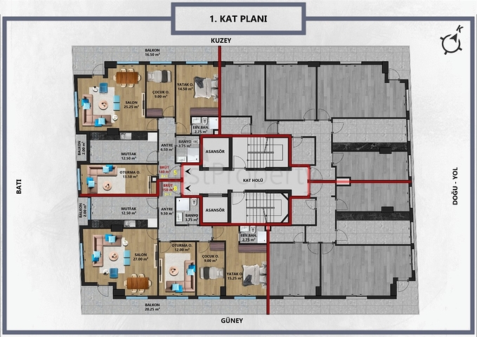 Инвестиционный проект в центре города Анталия 