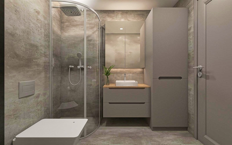 Виллы планировки 3+1 в районе Алтынташ - Анталия 