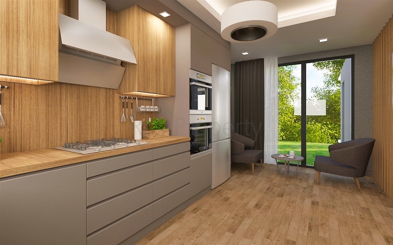 Виллы планировки 3+1 в районе Алтынташ - Анталия 