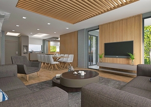 Виллы планировки 3+1 в районе Алтынташ - Анталия 