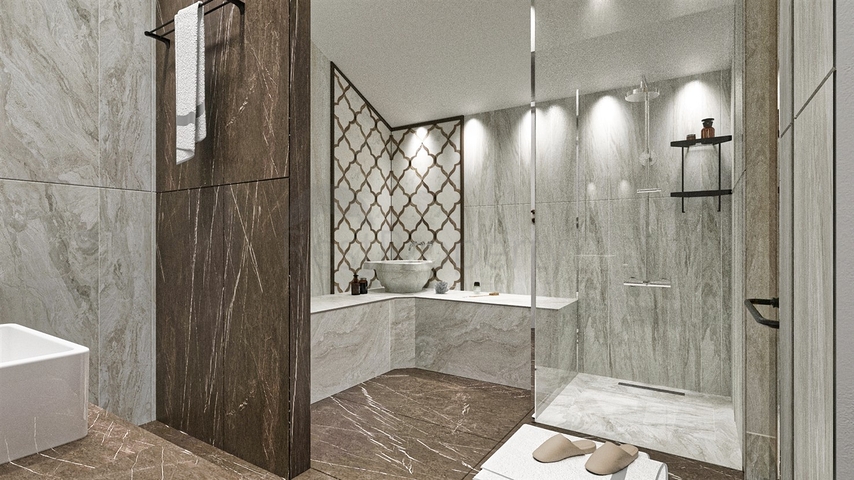 Вилла планировки 4+1 в районе Белек - Анталия 