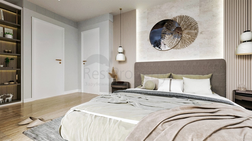 Вилла планировки 4+1 в районе Белек - Анталия 