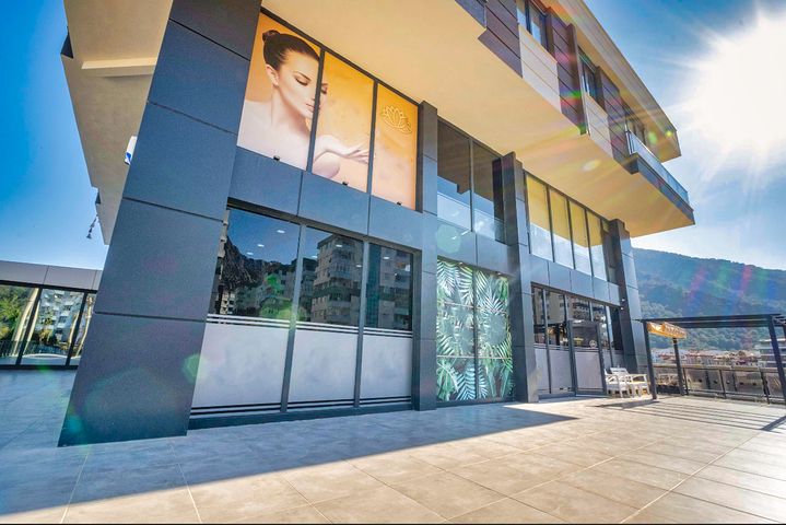 Коммерческое помещение  планировки 3+1 в микрорайоне Сарысу - Анталия 