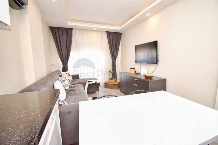 Квартира планировки 1+1 в микрорайоне Эрменек - Анталия 