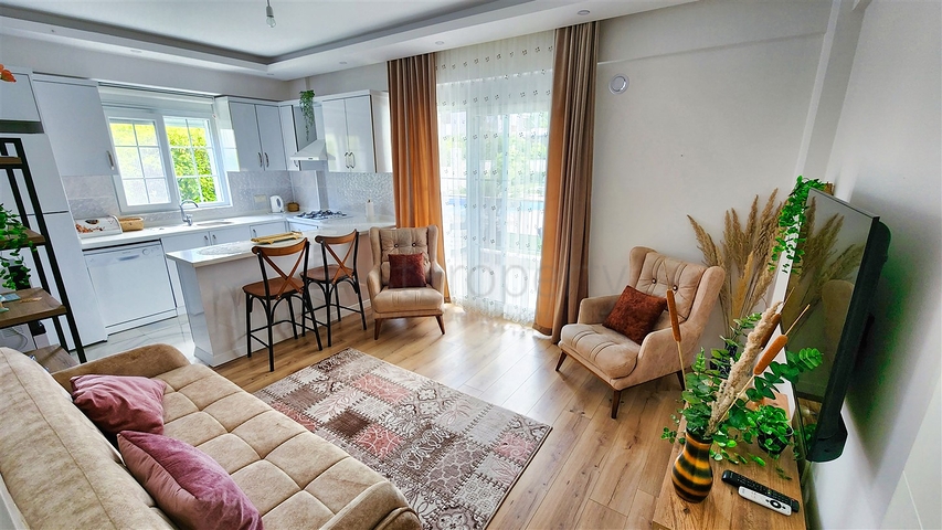 Квартира планировки 2+1 в районе Кемер - Анталия 