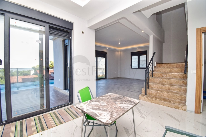 Вилла планировки 3+2 в микрорайоне Геикбаир - Анталия 