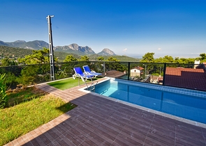 Вилла планировки 3+2 в микрорайоне Геикбаир - Анталия 