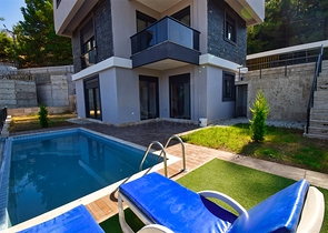 Вилла планировки 3+2 в микрорайоне Геикбаир - Анталия 