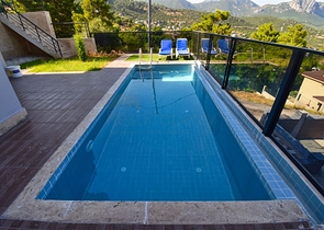 Вилла планировки 3+2 в микрорайоне Геикбаир - Анталия 