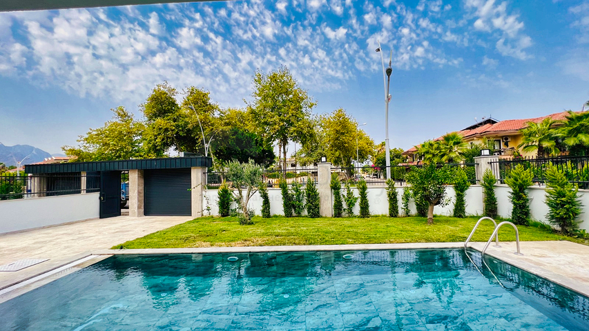 Вилла планировки 3+1 в районе Кемер - Анталия 