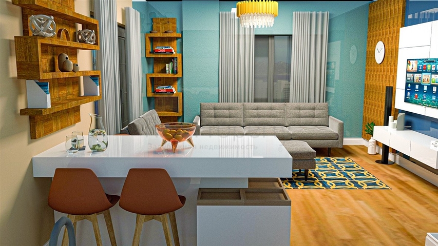 Квартиры планировки 1+1  2+1 в микрорайоне Эрменек - Анталия 