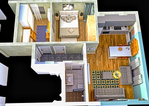 Квартиры планировки 1+1  2+1 в микрорайоне Эрменек - Анталия 