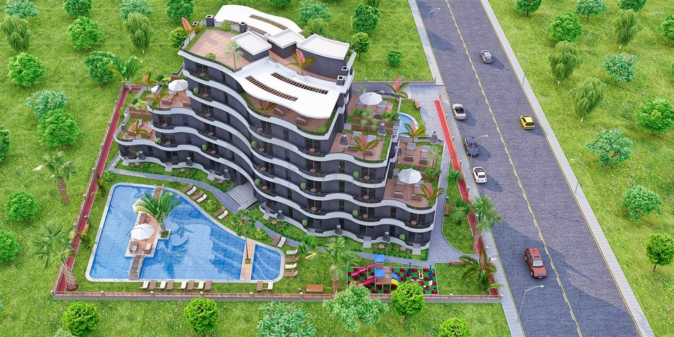 Инвестиционный проект в районе Алтынташ - Анталия 