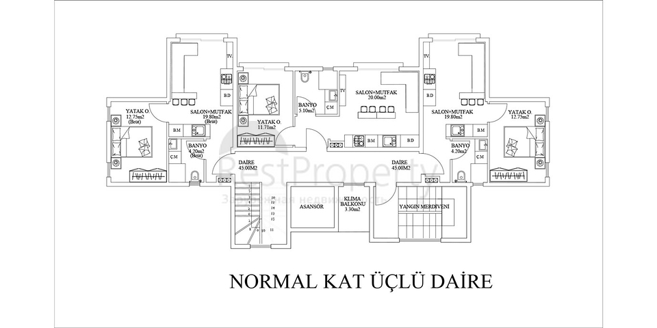 Инвестиционный проект в районе Кепез - Анталия 