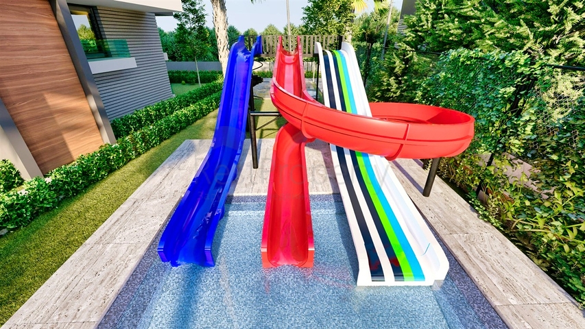 Квартиры планировки 2+1 в микрорайоне Арапсую - Анталия 