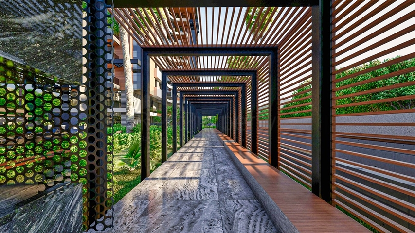 Квартиры планировки 2+1 в микрорайоне Арапсую - Анталия 