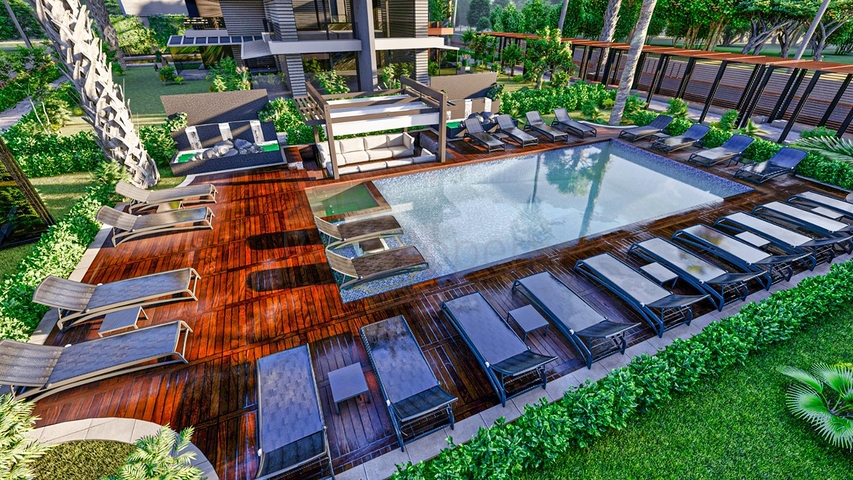 Квартиры планировки 2+1 в микрорайоне Арапсую - Анталия 