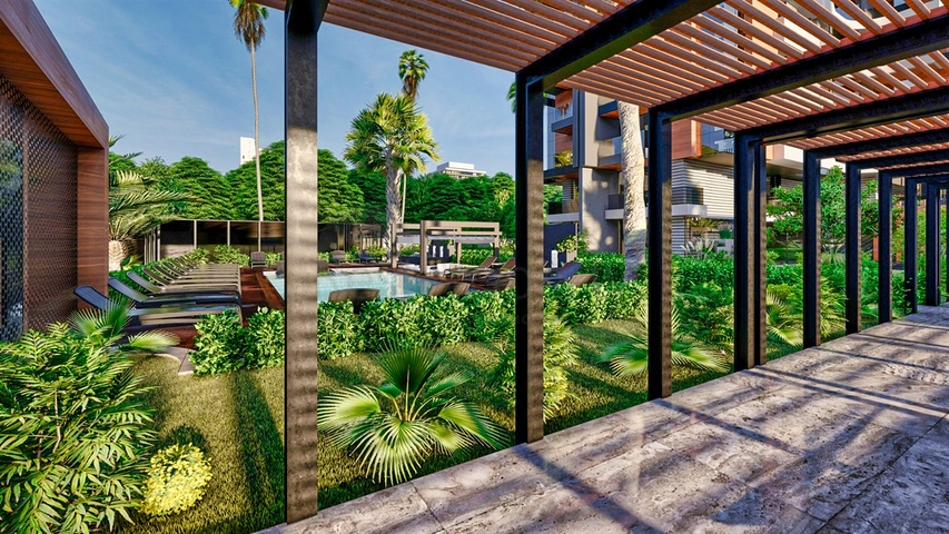 Квартиры планировки 2+1 в микрорайоне Арапсую - Анталия 