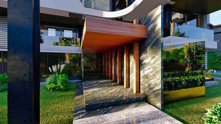 Квартиры планировки 2+1 в микрорайоне Арапсую - Анталия 