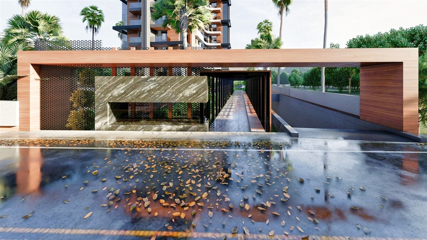 Квартиры планировки 2+1 в микрорайоне Арапсую - Анталия 