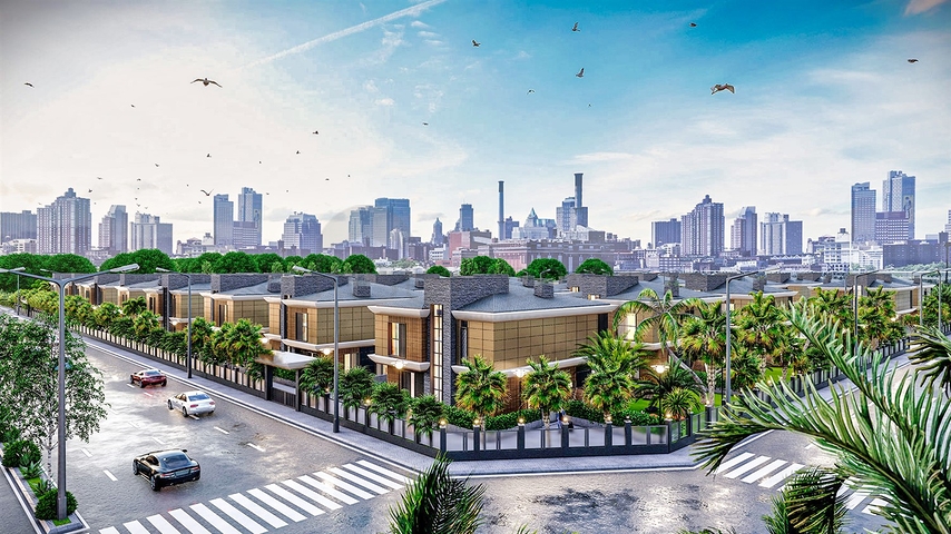 Инвестиционный проект виллы в микрорайоне Эрменек - Анталия 