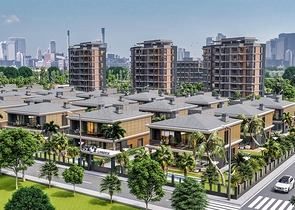 Инвестиционный проект виллы в микрорайоне Эрменек - Анталия 