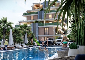 Инвестиционный проект виллы в микрорайоне Эрменек - Анталия 