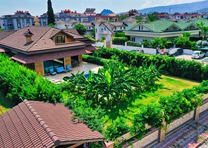 Вилла планировки 4+1 в районе Кемер - Анталия 