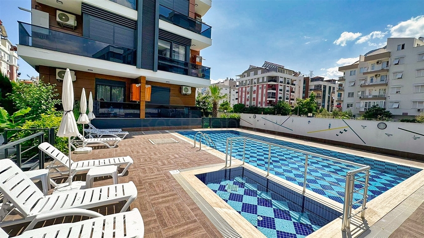 Квартира планировки 1+1 в микрорайоне Хурма - Анталия