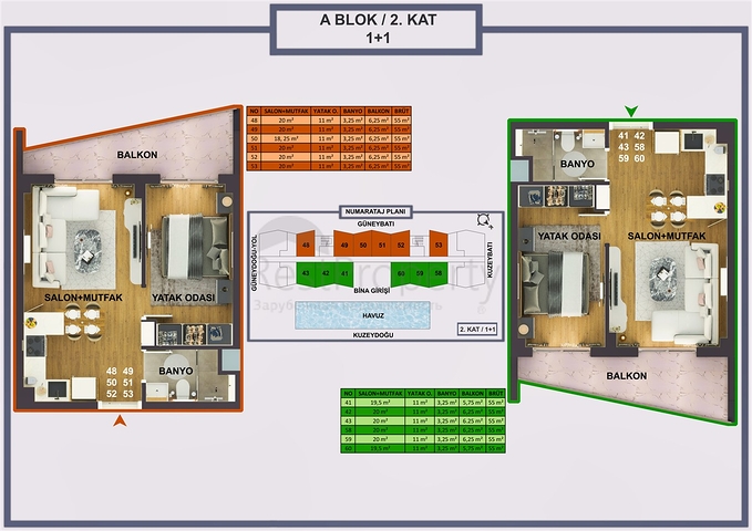 Инвестиционный проект в микрорайоне Алтынова - Анталия 