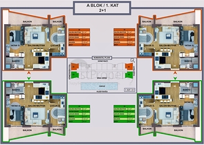 Инвестиционный проект в микрорайоне Алтынова - Анталия 