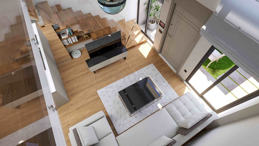 Инвестиционный проект виллы в жилом комплексе, микрорайон Алтынова - Анталия 