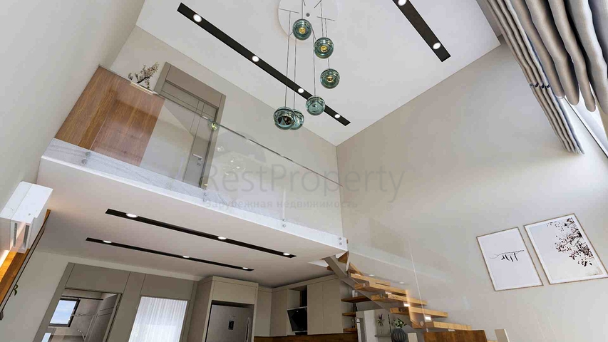 Инвестиционный проект виллы в жилом комплексе, микрорайон Алтынова - Анталия 