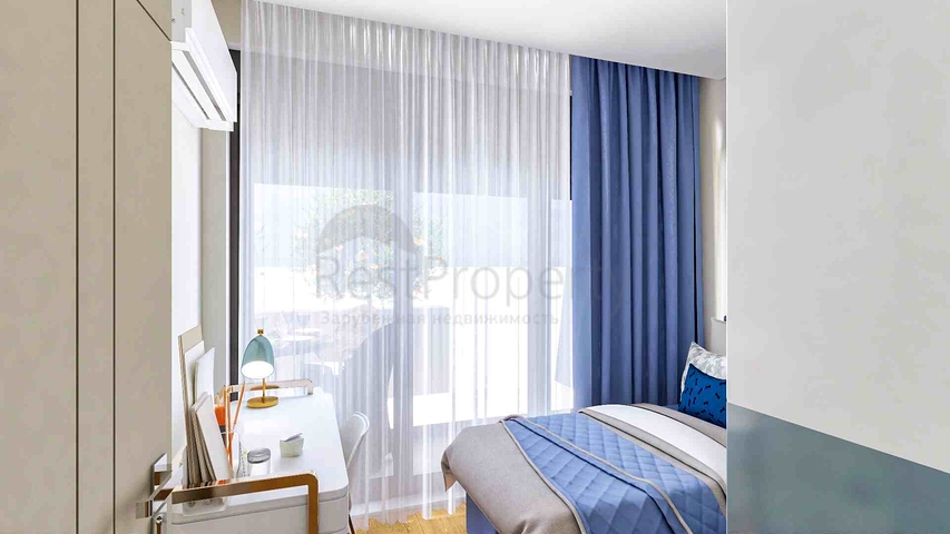 Инвестиционный проект виллы в жилом комплексе, микрорайон Алтынова - Анталия 