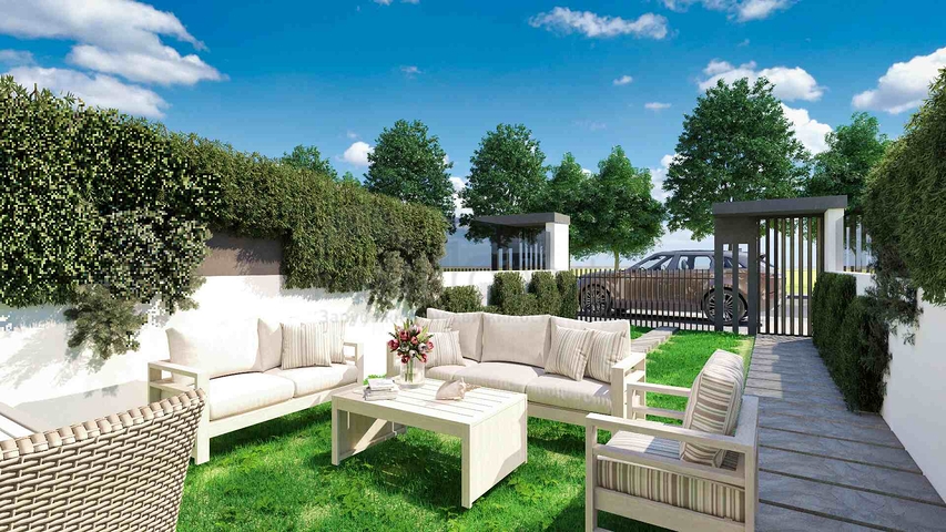 Инвестиционный проект виллы в жилом комплексе, микрорайон Алтынова - Анталия 