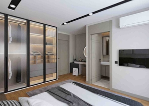 Инвестиционный проект виллы в жилом комплексе, микрорайон Алтынова - Анталия 