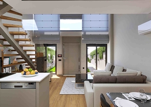 Инвестиционный проект виллы в жилом комплексе, микрорайон Алтынова - Анталия 