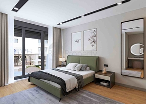 Инвестиционный проект виллы в жилом комплексе, микрорайон Алтынова - Анталия 