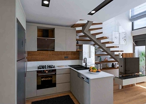 Инвестиционный проект виллы в жилом комплексе, микрорайон Алтынова - Анталия 