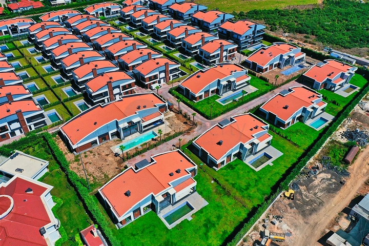 Виллы премиум класса в районе Дошемеалты - Анталия 