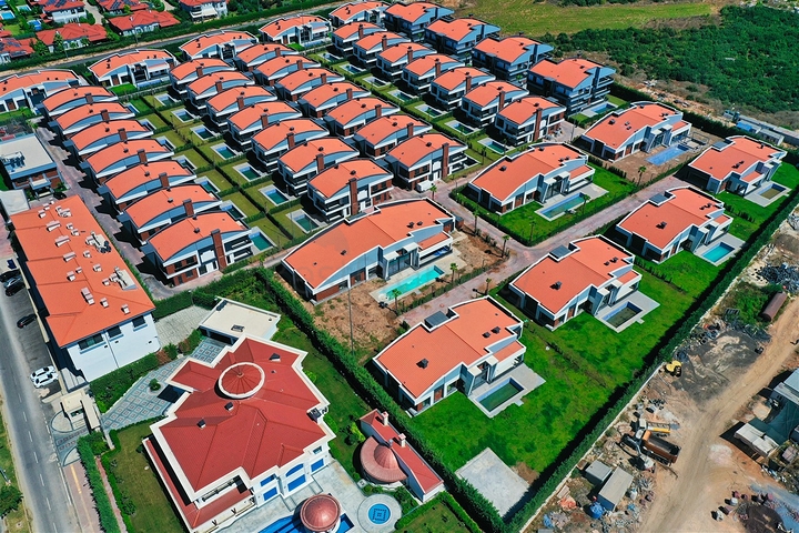 Виллы премиум класса в районе Дошемеалты - Анталия 