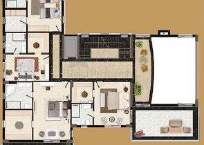 Виллы премиум класса в районе Дошемеалты - Анталия 