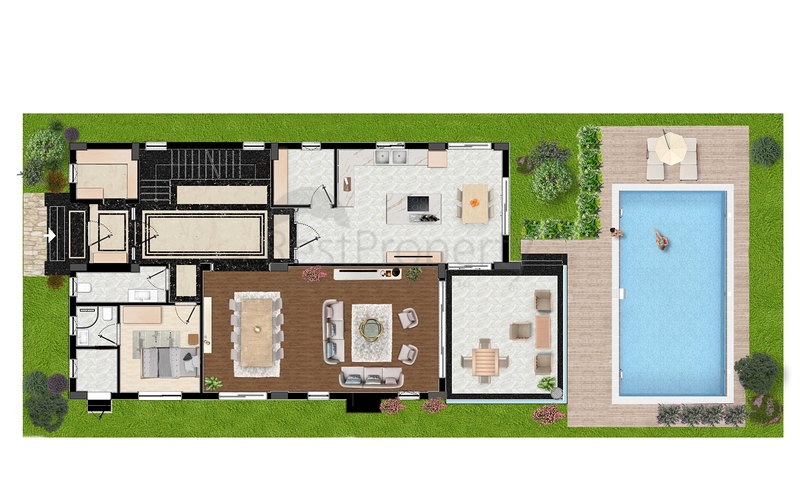 Виллы премиум-класса в районе Дошемеалты - Анталия 